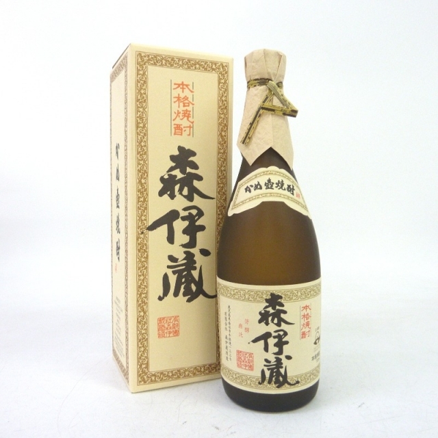 ☆大阪府配送限定 未開封☆森伊蔵酒造【森伊蔵】 本格焼酎 720ml 箱付 ...