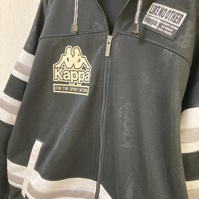 Kappa(カッパ)のkappa カッパ 90's フルジップパーカー シャドーロゴ 古着 メンズのトップス(パーカー)の商品写真