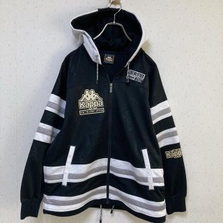 カッパ(Kappa)のkappa カッパ 90's フルジップパーカー シャドーロゴ 古着(パーカー)