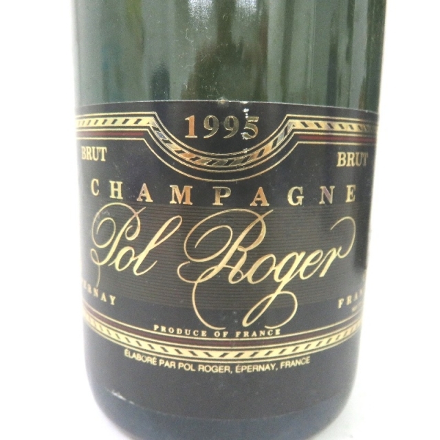 未開封★Pol Roger【ポルロジェ】 キュヴェ ウインストン チャーチル 1995 750ml 箱付