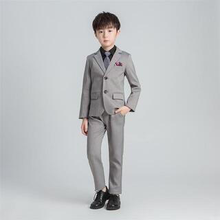 【並行輸入】男の子スーツ フォーマル ５点セット pk19135(ドレス/フォーマル)