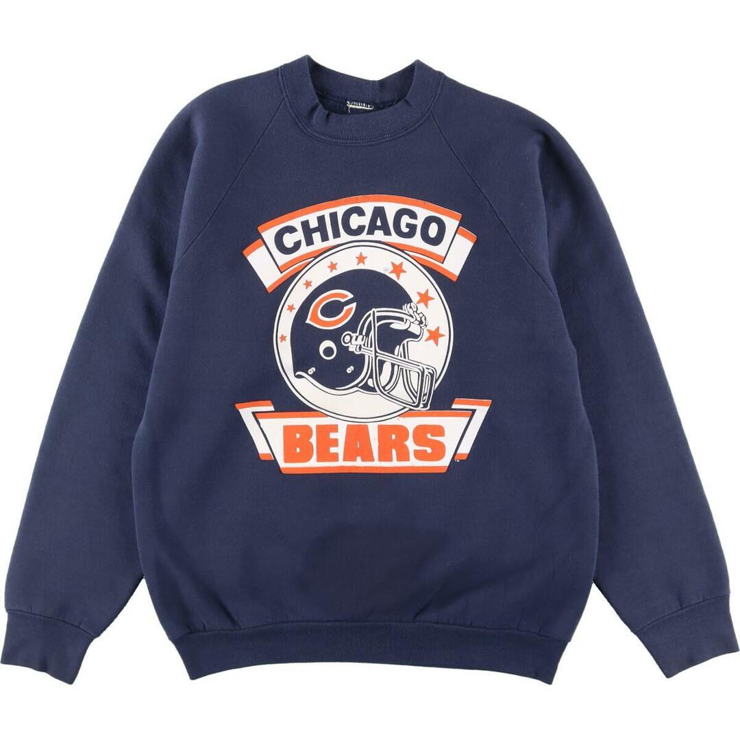 NFL CHICAGO BEARS シカゴベアーズ プリントスウェットシャツ トレーナー メンズL /eaa288708