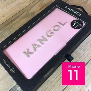 カンゴール(KANGOL)のKANGOL カンゴール 手帳型 iPhone11 iPhoneXR 兼用 スマ(iPhoneケース)