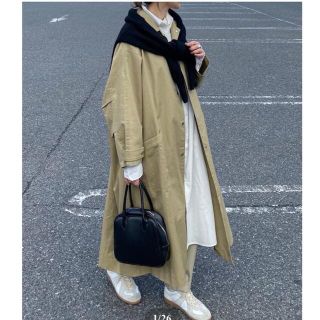 トゥデイフル(TODAYFUL)のおやま　様専用♡fashiru ステンカラーコート　ベージュ(ステンカラーコート)