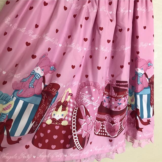 Angelic Pretty(アンジェリックプリティー)のきらり様専用Lovely Toyboxワンピース ピンク レディースのワンピース(ひざ丈ワンピース)の商品写真