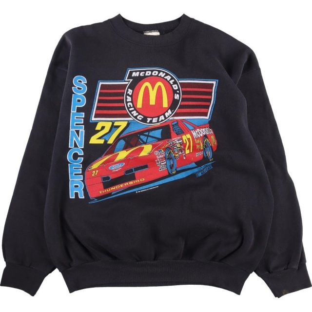 最終価格　90s USA製　McDonald マクドナルド　スウェットシャツ