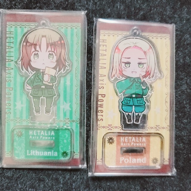 結婚祝い 【明日に削除】ヘタリア カナリア アクスタ リトアニア ポーランド キャラクターグッズ