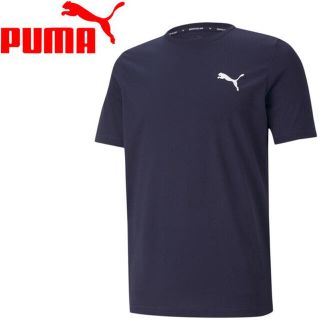 プーマ(PUMA)のプーマ Tシャツ 半袖 ワンポイント機能Tシャツ PUMA  ネイビー(Tシャツ/カットソー(半袖/袖なし))