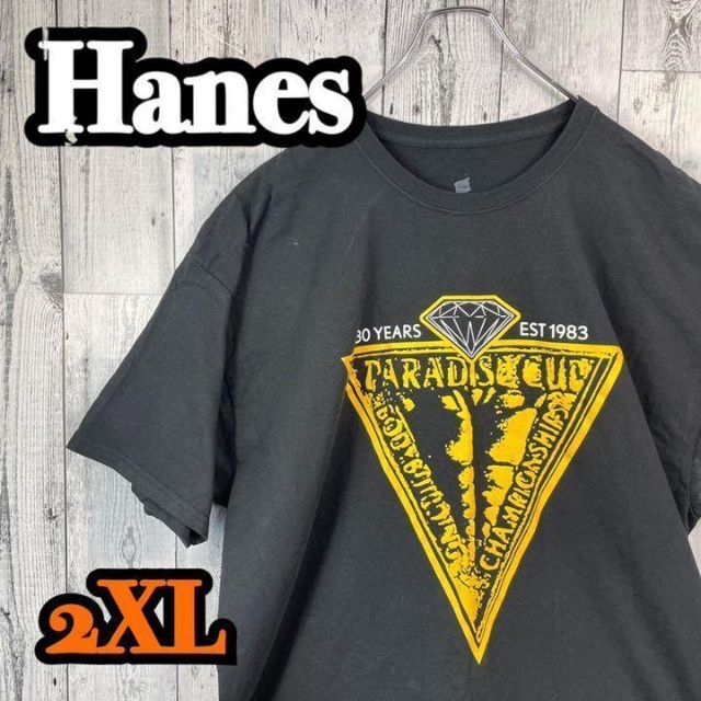 ヘインズ US ダイアプリント オーバーサイズ Tシャツ ゆるだぼ ...