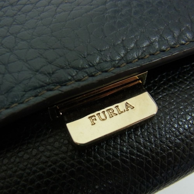 Furla(フルラ)のFurla フルラ ショルダーバッグ 984345 ライク 2way ショルダーバッグ ブラック系 ブルー系【中古】 レディースのバッグ(メッセンジャーバッグ)の商品写真