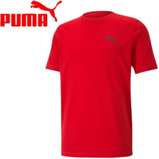 プーマ(PUMA)のプーマ Tシャツ 半袖 ACTIVE ワンポイント機能Tシャツ PUMA レッド(Tシャツ/カットソー(半袖/袖なし))