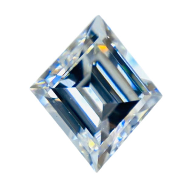 ◇ひし形/変形カット! Dカラー VS2/0.432ct/RT1591/CGL - その他