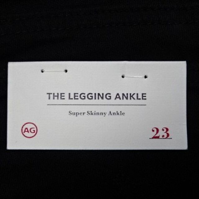 ADRIANO GOLDSCHMIED(アドリアーノゴールドシュミット)の新品☆AG☆THE LEGGING ANKLE☆黒スーパースキニー☆23☆ レディースのパンツ(デニム/ジーンズ)の商品写真