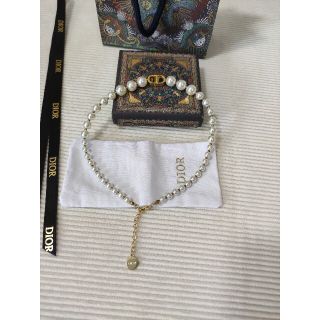 ディオール(Christian Dior) ネックレス(ホワイト/白色系)の通販 100 ...