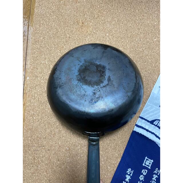 日本橋 木屋 打出し フライパン 鉄 240mm 24cm 手ぬぐい ...