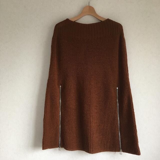 RAF SIMONS / トランスフォーマーケープニットセーターイタリアサイズ RAF SIMONS / トランスフォーマーケープニットセーターイタリアサイズ