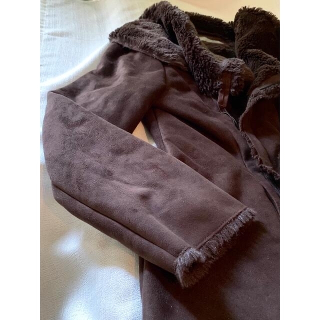 美品☆ZARA BASIC ザラ コート ハーフコート ミディアム丈 ブラウン
