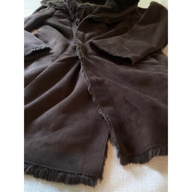 美品☆ZARA BASIC ザラ コート ハーフコート ミディアム丈 ブラウン