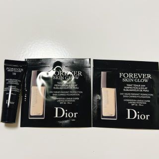 ディオール(Dior)のDiorディオール フォーエヴァーフルイドグロウ1Nサンプル(ファンデーション)