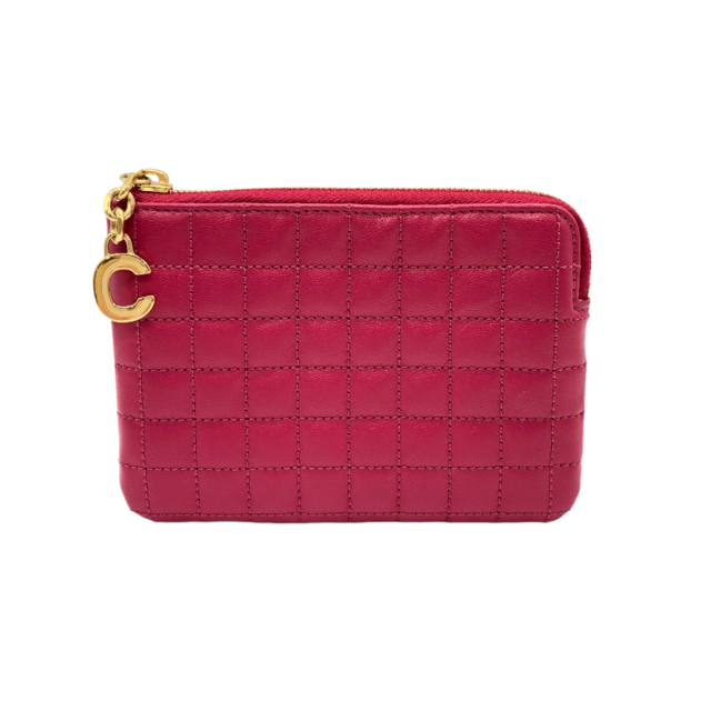セリーヌ CELINE Cチャーム コインケース&カードケース コイン【中古