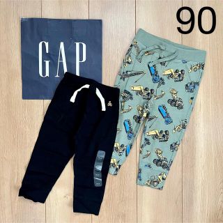 ベビーギャップ(babyGAP)の新品　baby gap パンツ　90 男の子　長ズボン　冬　着替え　保育園　通年(パンツ/スパッツ)