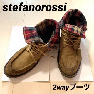 【 stefanorossi 】メンズブーツ ステファノロッシ(ブーツ)