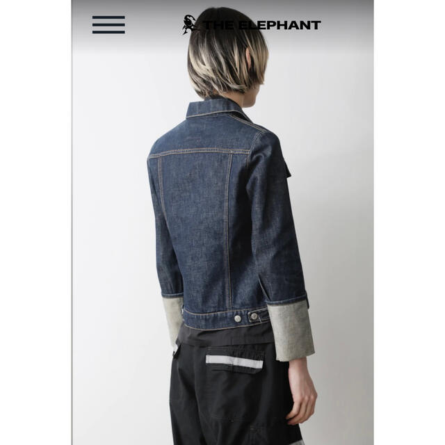 HELMUT LANG 本人期 1999年 袖折り返しデニムジャケット
