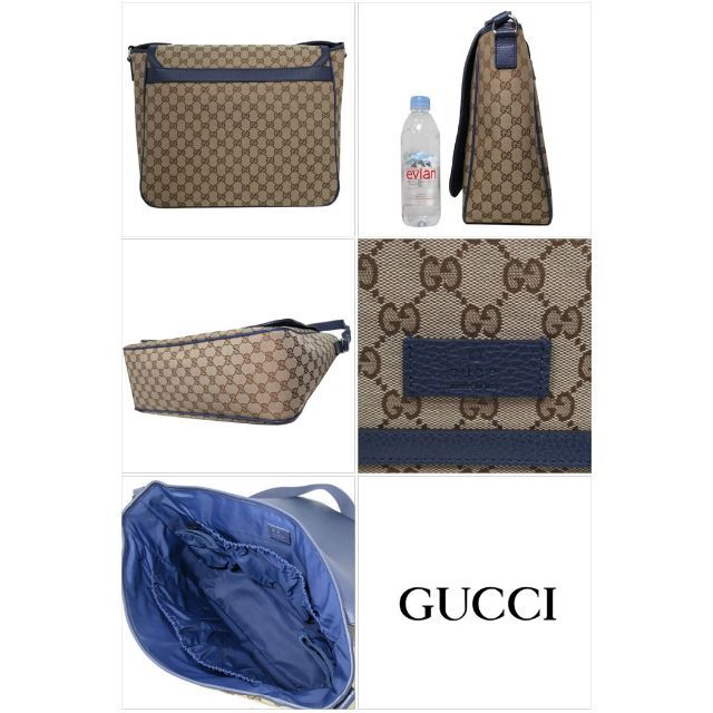 Gucci(グッチ)の【新品】グッチ 510340 マザーズバッグ GGキャンバス アウトレット レディースのバッグ(メッセンジャーバッグ)の商品写真