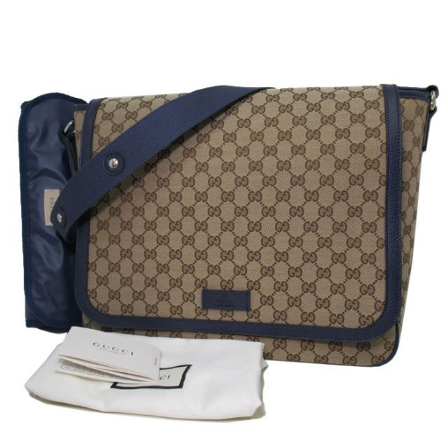 Gucci - 【新品】グッチ 510340 マザーズバッグ GGキャンバス