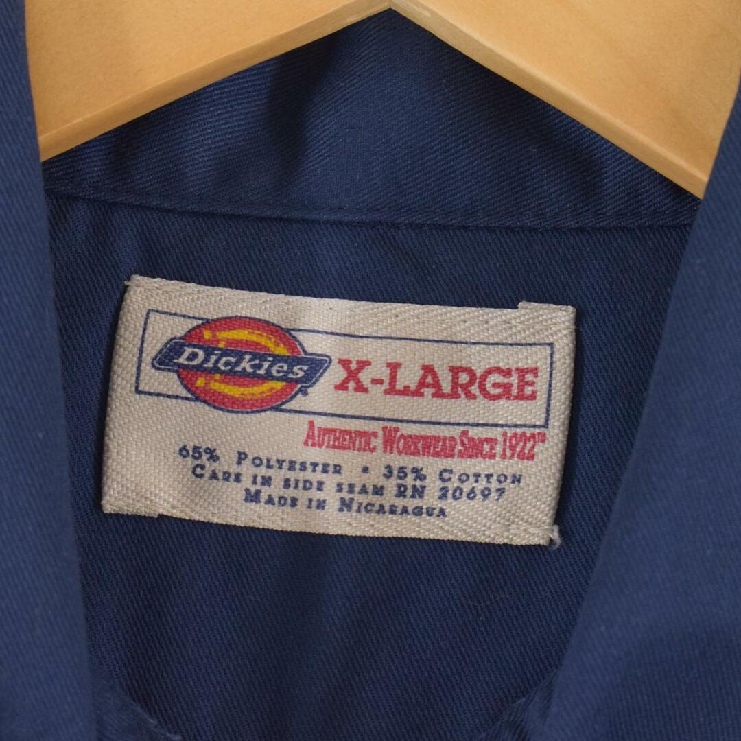 ディッキーズ Dickies 長袖 ワークシャツ メンズXL /eaa287687