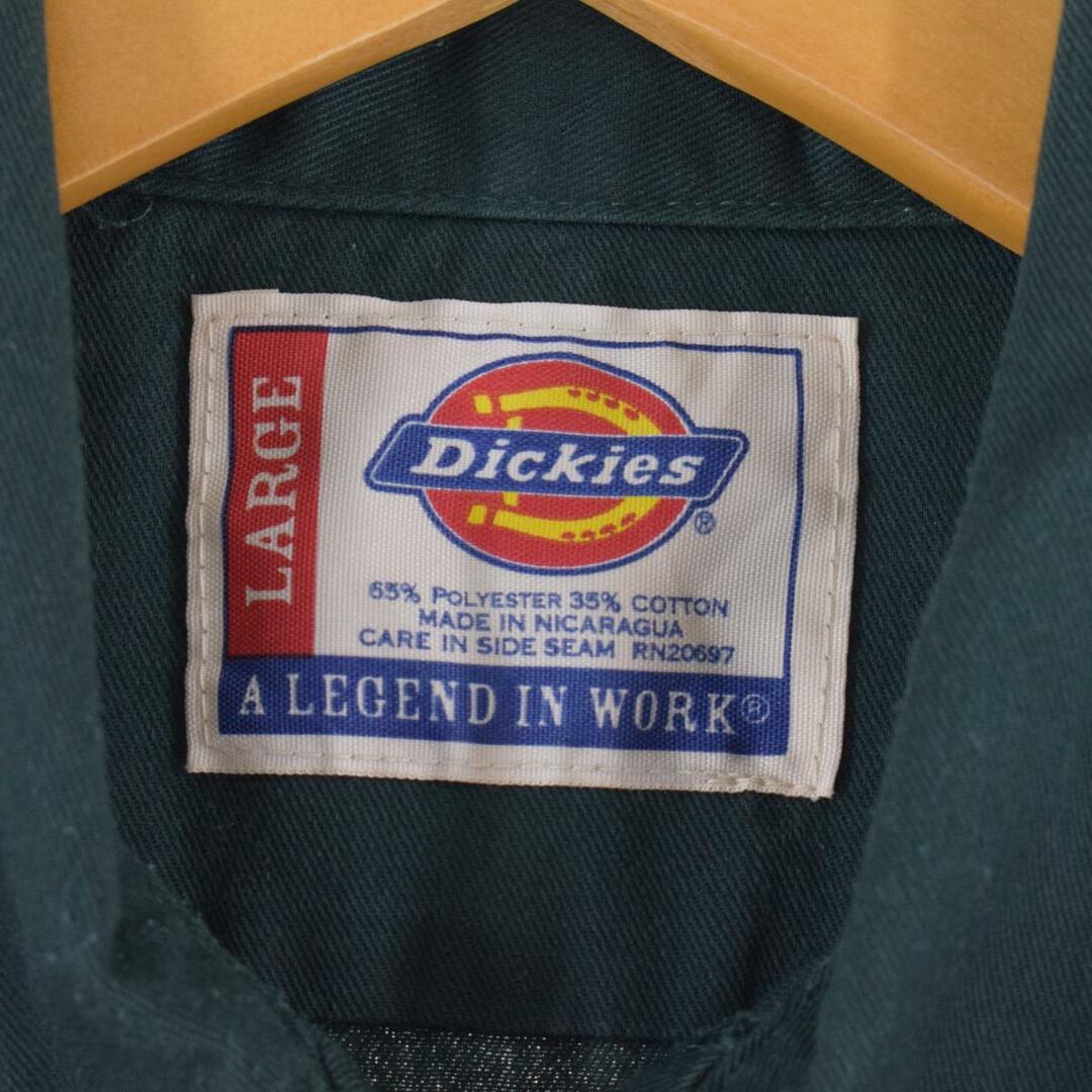 ディッキーズ Dickies 長袖 ワークシャツ メンズL /eaa287947