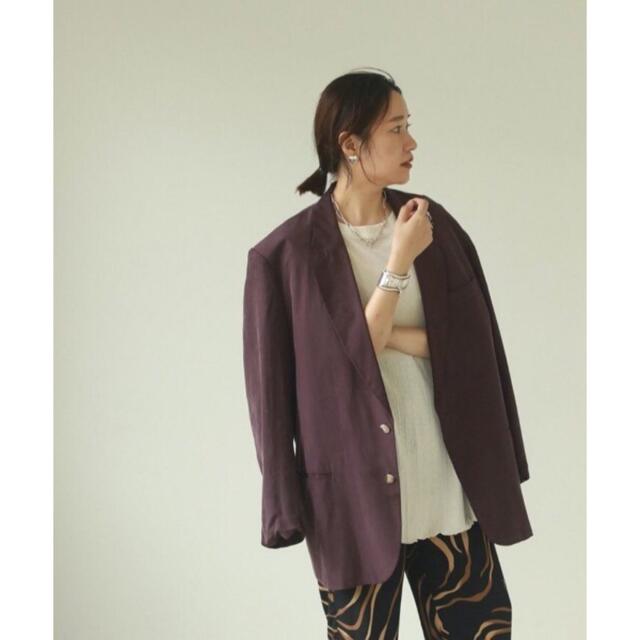 TODAYFUL(トゥデイフル)のゆう様専用　TODAYFUL Satin Over Jacket レディースのジャケット/アウター(テーラードジャケット)の商品写真