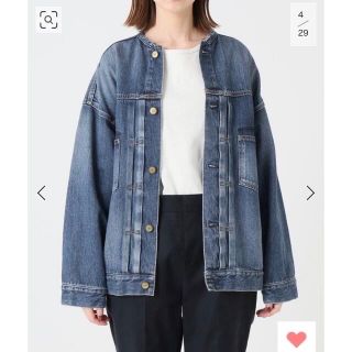 お値下げ IENA 19AW  リメイクルーズデニムブルゾン