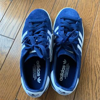 アディダス(adidas)のアディダス　スニーカー　キャンバス　23.5センチ　新品(スニーカー)