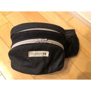 エルゴベビー(Ergobaby)のポルバン POLBAN デニムブラック美品(抱っこひも/おんぶひも)