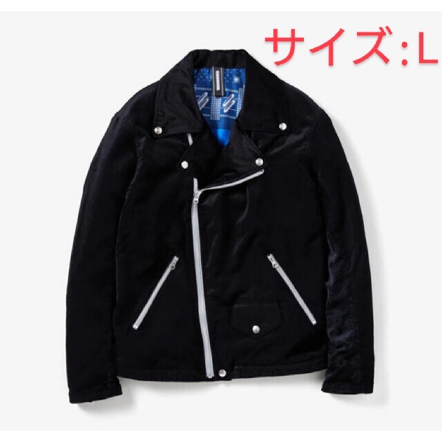 NEIGHBORHOOD(ネイバーフッド)の【新古】NEIGHBORHOOD RIDERS / CR-JKT　BLACK　L メンズのジャケット/アウター(ライダースジャケット)の商品写真