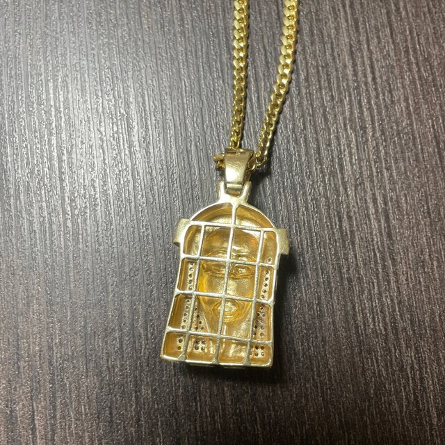 AVALANCHE(アヴァランチ)のcipher様専用14K JESUS HEAD & 10K MIAMI CUBA メンズのアクセサリー(ネックレス)の商品写真