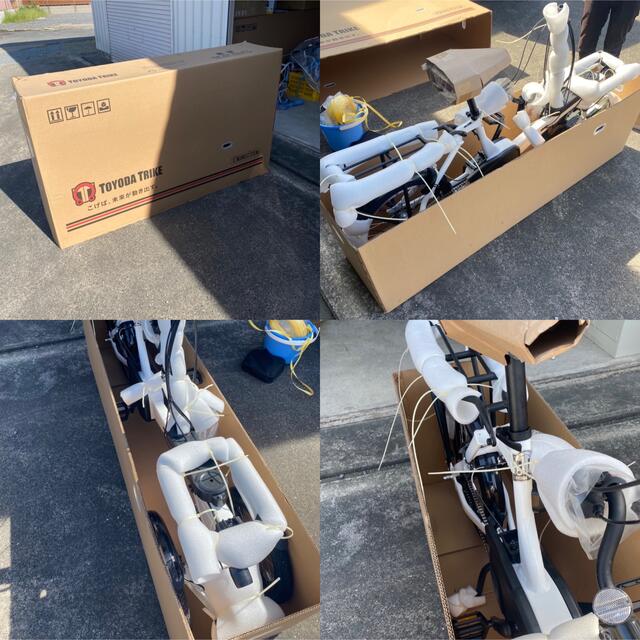 豊田トライク キャリー 大人の三輪車 自転車 お洒落電動自転車 豊田トライク キャリー 大人の三輪車 自転車 お洒落電動自転車