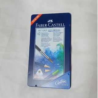ファーバーカステル(FABER-CASTELL)の水彩色鉛筆、12色(色鉛筆)