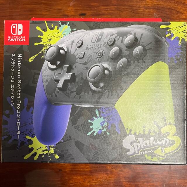 NintendoSwitchNintendo Switch Pro コントローラー　スプラトゥーン3