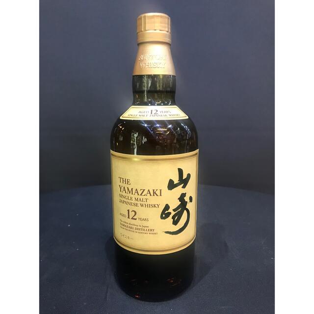 サントリー(サントリー)のサントリー山崎12年700ml（箱無）×12本 食品/飲料/酒の酒(ウイスキー)の商品写真