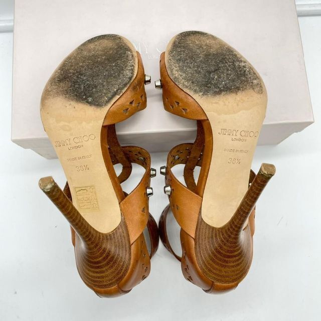ブランド JIMMY CHOO ヒールサンダル 38の通販 by R...|ジミーチュウ