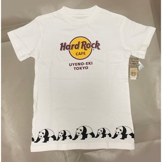 ハードロックカフェ(Hard Rock CAFE)の新品 ハードロックカフェ 上野 パンダ Ｔシャツ キッズ Ｌ タグ付き(Tシャツ/カットソー)