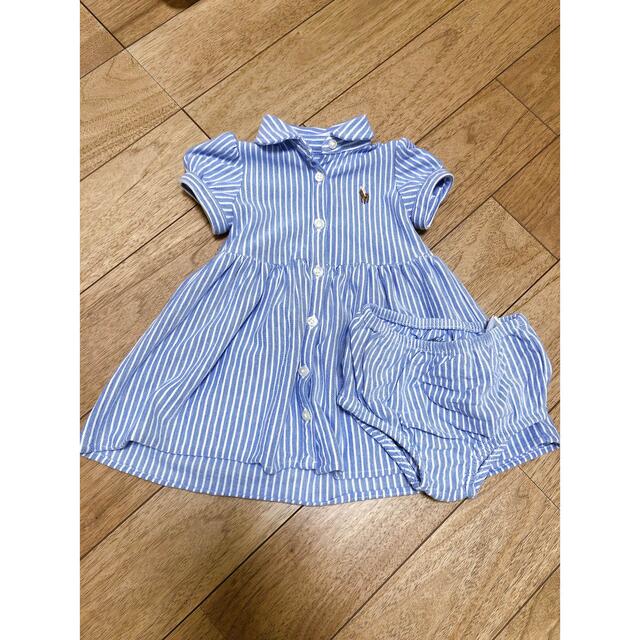 POLO RALPH LAUREN(ポロラルフローレン)の※こなつ◡̈様 Polo RalphLauren　夏用ワンピース70 キッズ/ベビー/マタニティのベビー服(~85cm)(ワンピース)の商品写真