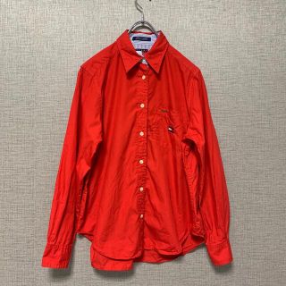 トミーヒルフィガー(TOMMY HILFIGER)のトミーヒルフィガー　90s 00s ビンテージ　アメリカ古着　古着　used(シャツ/ブラウス(長袖/七分))