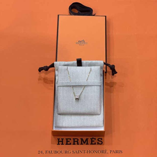 アイテム】 Hermes - エルメス 稀少カラー ポップH ネックレス 