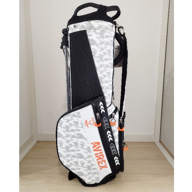 AVIREX GOLF スタンドキャディバッグ ホワイト AVIREX GOLF スタンドキャディバッグ ホワイト