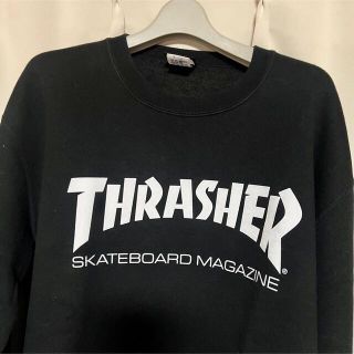 スラッシャー(THRASHER)のTHRASHER SKATE MAG クルーネック トレーナー 裏起毛(スウェット)