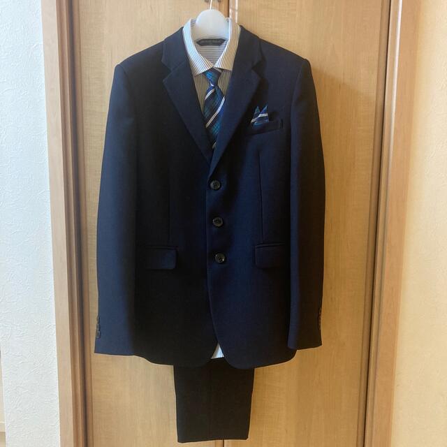 入学式子供用スーツ  ネイビー　160cm
