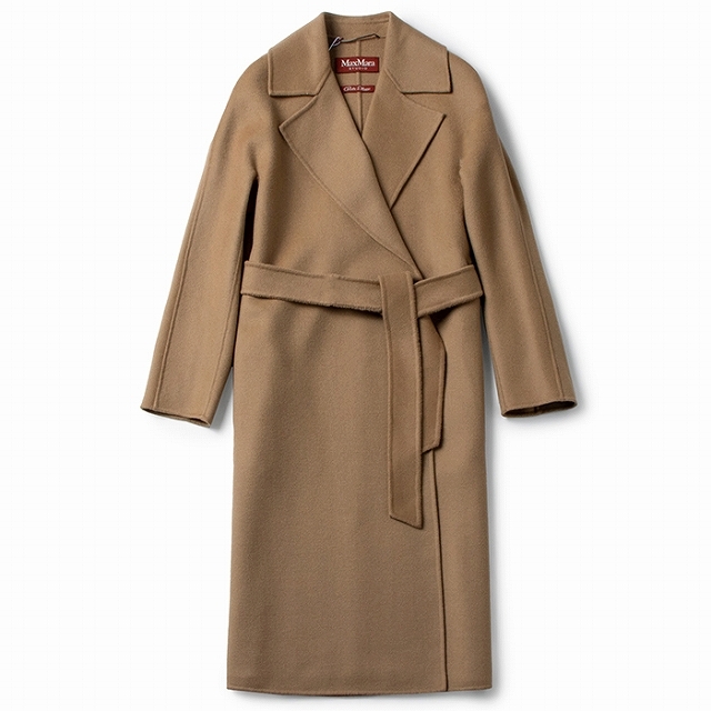 Max Mara(マックスマーラ)のMAX MARA STUDIO CLES ダブルフェイス ロングコート レディースのジャケット/アウター(ロングコート)の商品写真